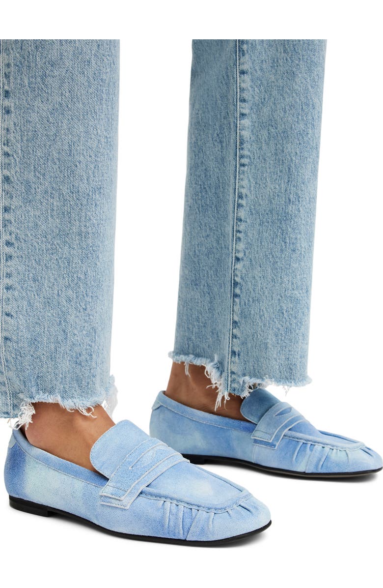 AllSaints Sapphire Penny Loafer, Alternate, color,