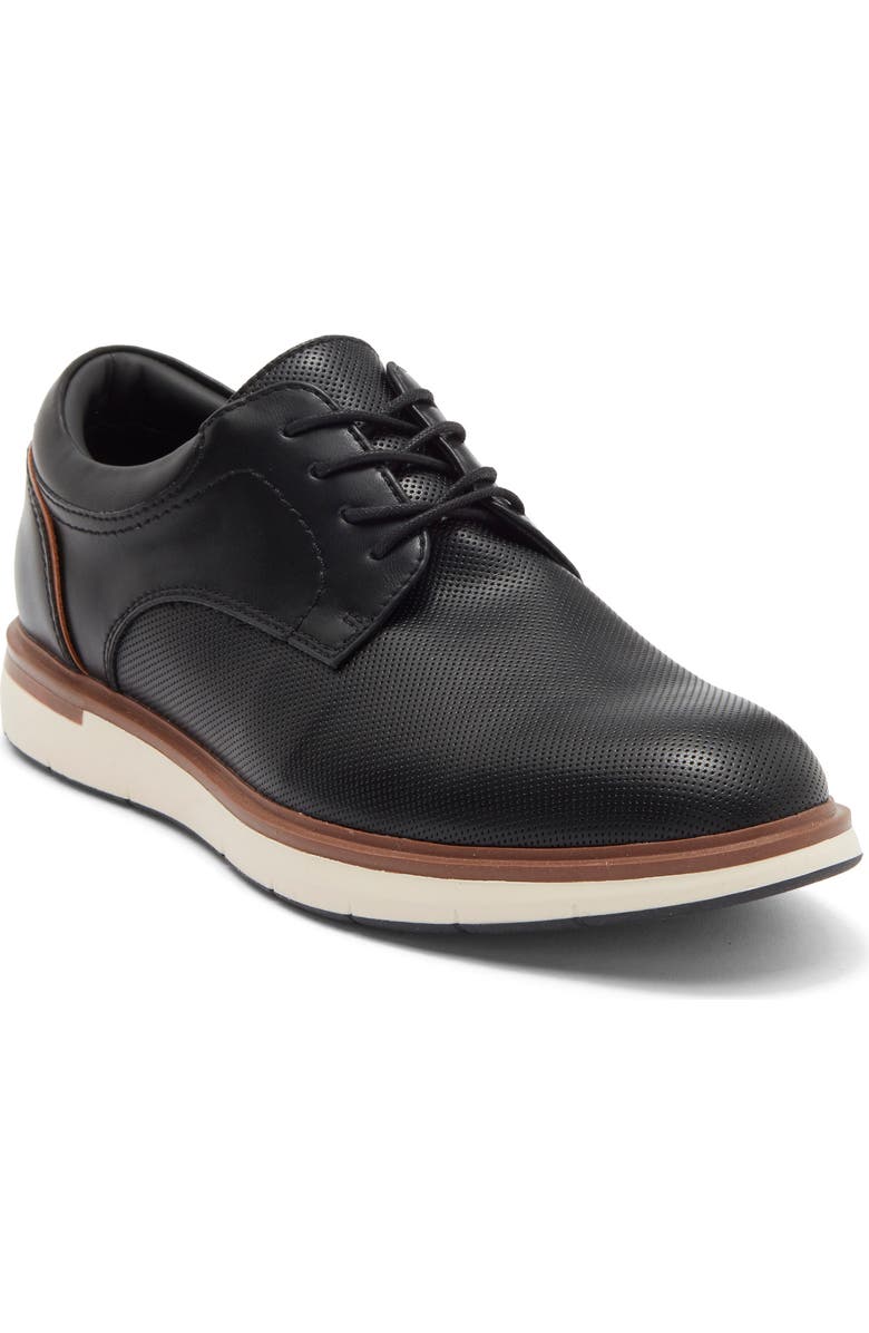 Abound Myron Perforated Hybrid Derby, Main, color, Black