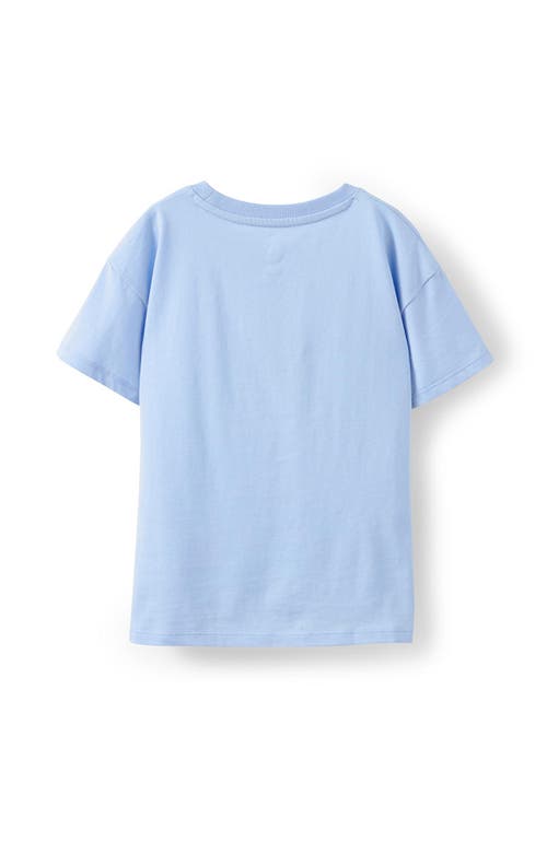 Cotton On Kids Kid's Poppy Short Sleeve Graphic Print Tee In Cheer Dawn Blue