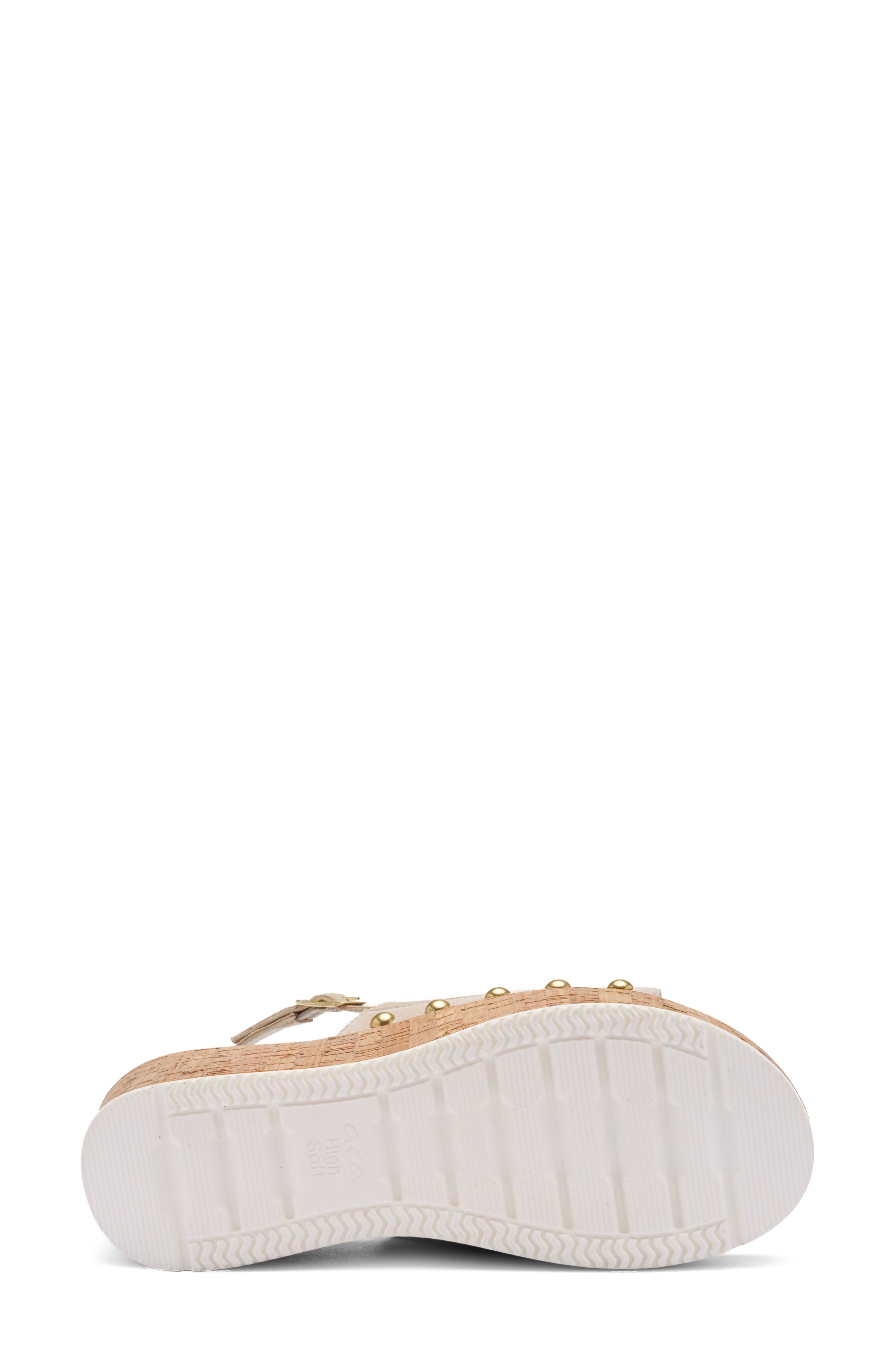 ara Raelis Slingback Wedge, Alternate, color, Beige