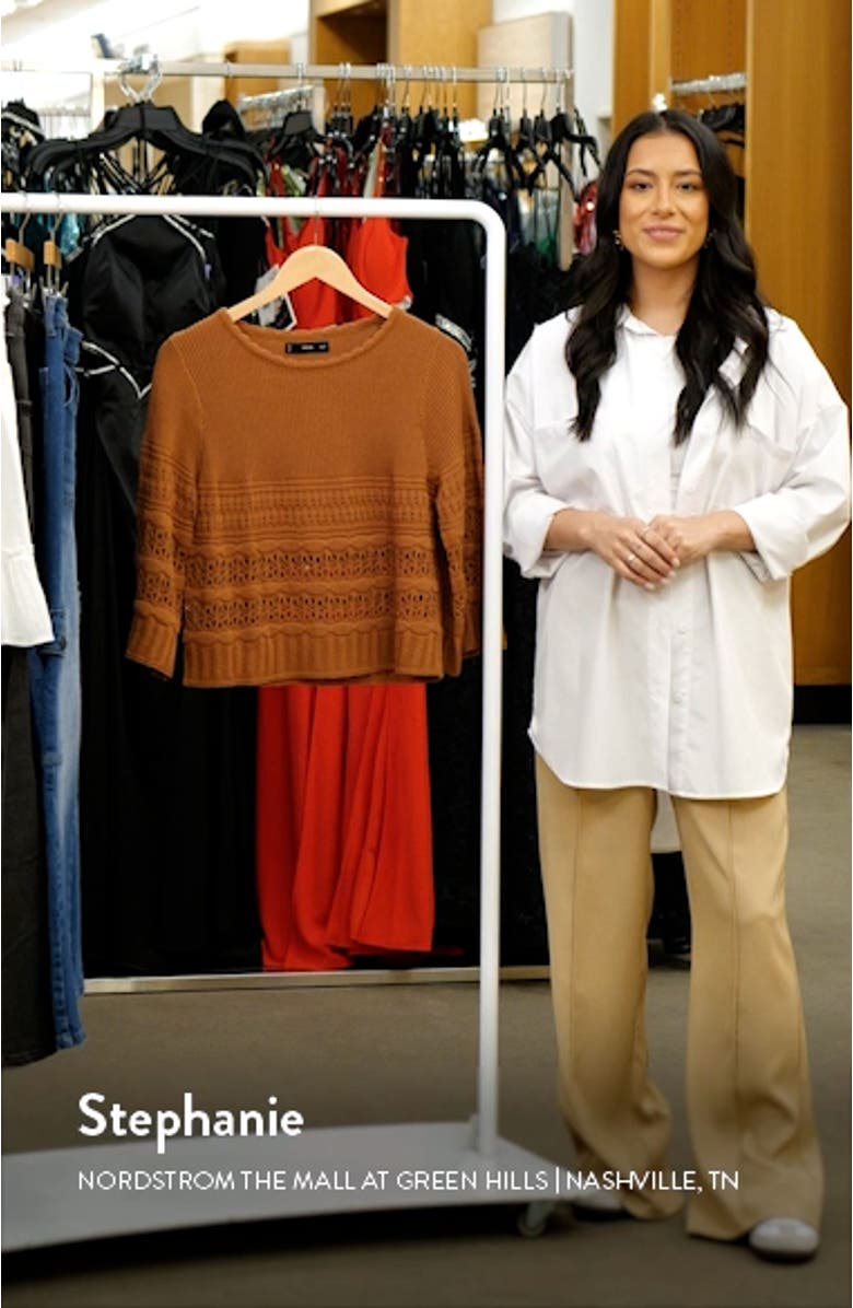 Openwork Sweater, sales video thumbnail