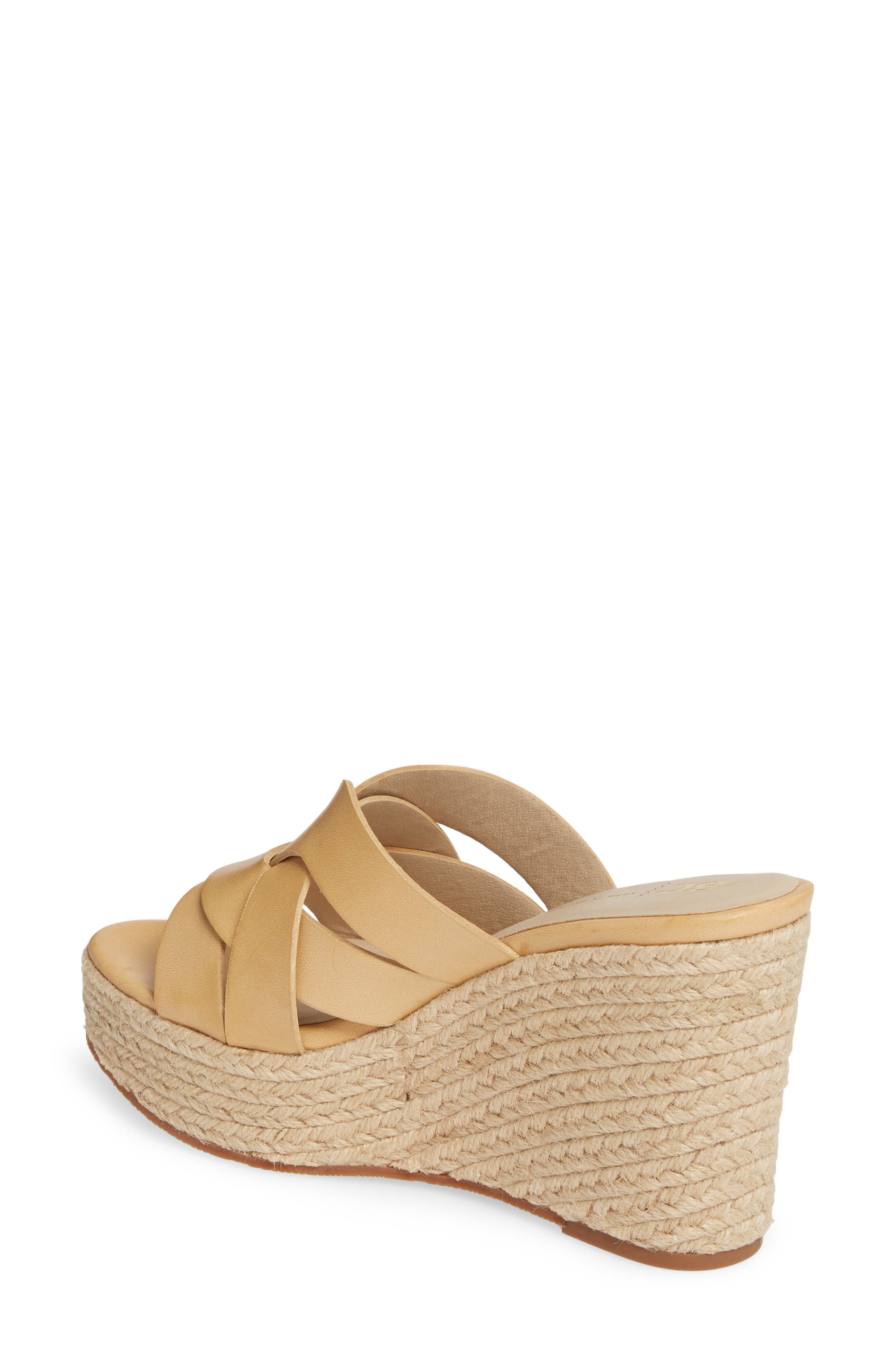 BC Footwear Eden Vegan Espadrille Wedge, Alternate, color, 