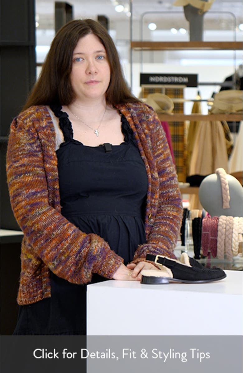 Hardi Faux Fur Slingback Flat, sales video thumbnail