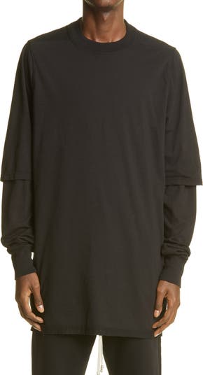 Tシャツ・カットソー RICK OWENS Rick Owens Drkshdw  Hustler Sweatshirt RICK OWENS DRKSHDW - BLACK HUSTLER T-SHIRT – LE LABO STORE