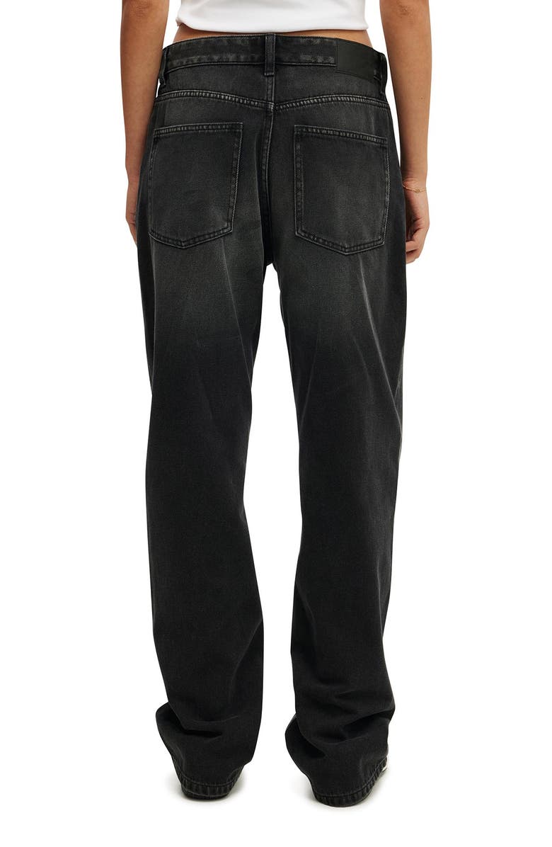 Cotton On Women's 91 Straight Jean, Alternate, color, Onyx Black