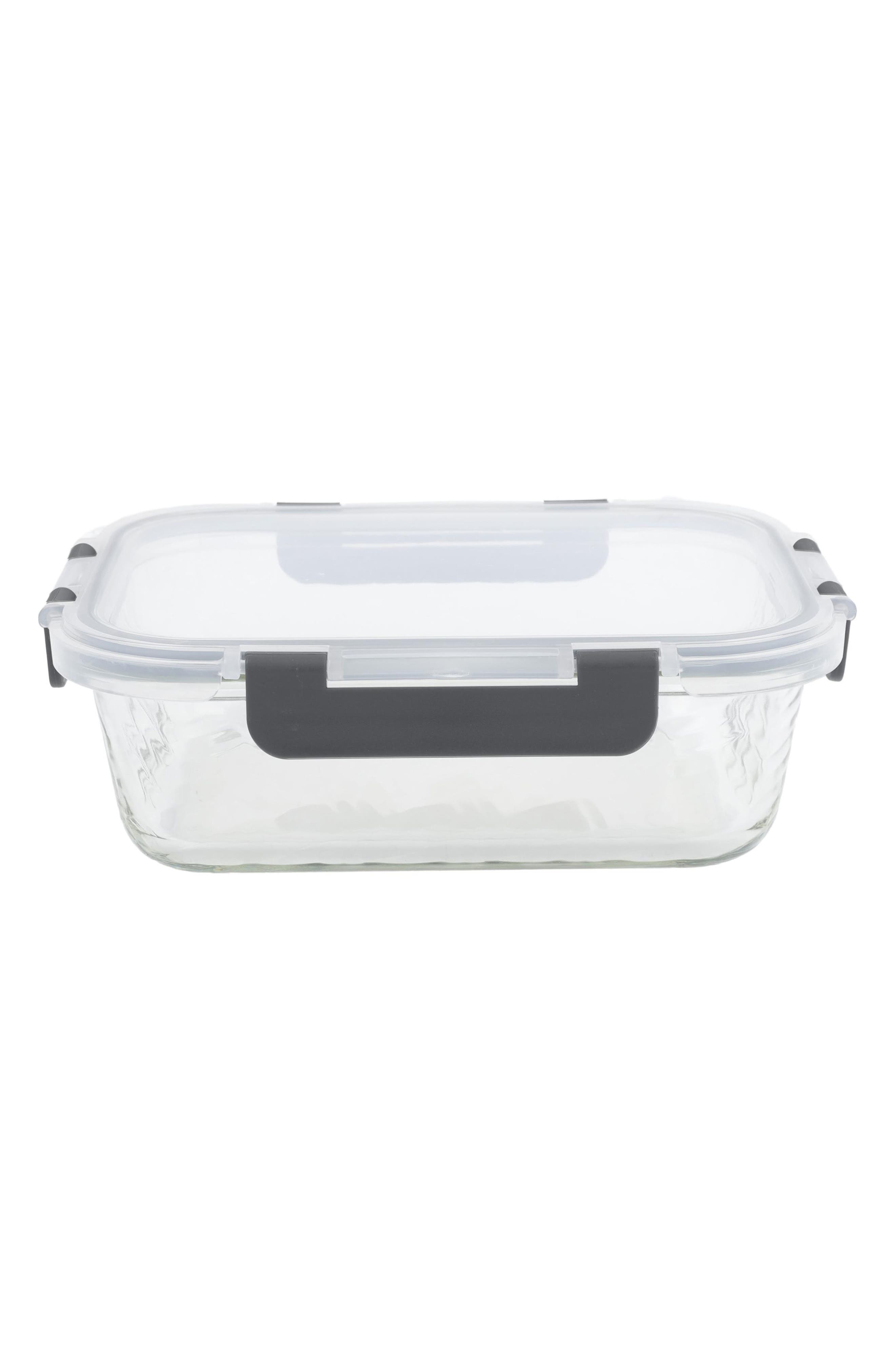 PHANTOM CHEF 6-Piece Glass Food Containers & Lids