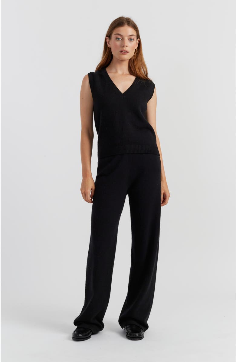 Chinti 
Parker Cloud Cashmere Tank, Alternate, color, Black