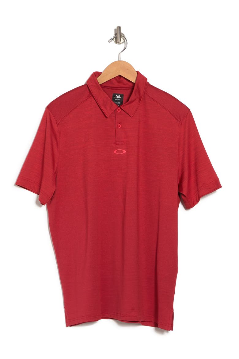 Gradient Gravity 2.0 Polo, Alternate, color, POPPY/DEEP RED HTHR