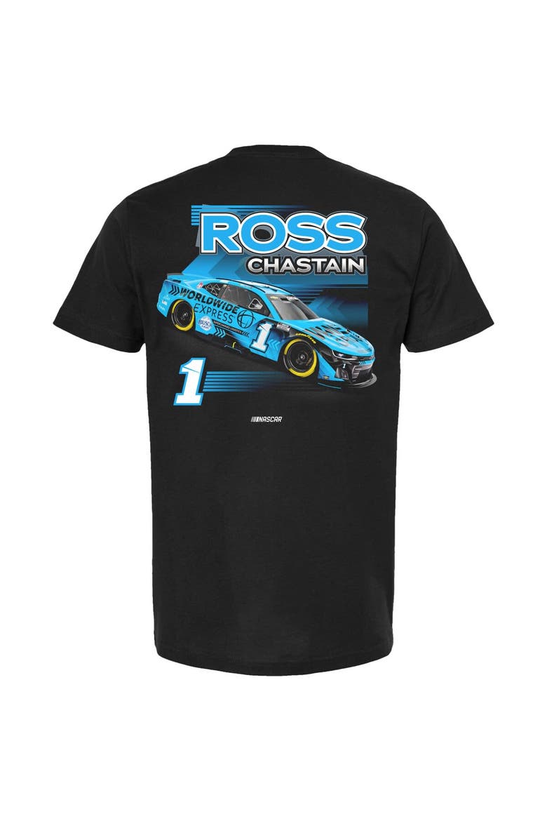 Men's Trackhouse Racing Team Collection  Black Ross Chastain  Car T-Shirt, Alternate, color, Black