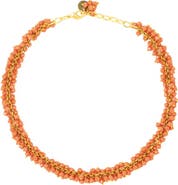 Deepa Gurnani Jemsa Collar Necklace