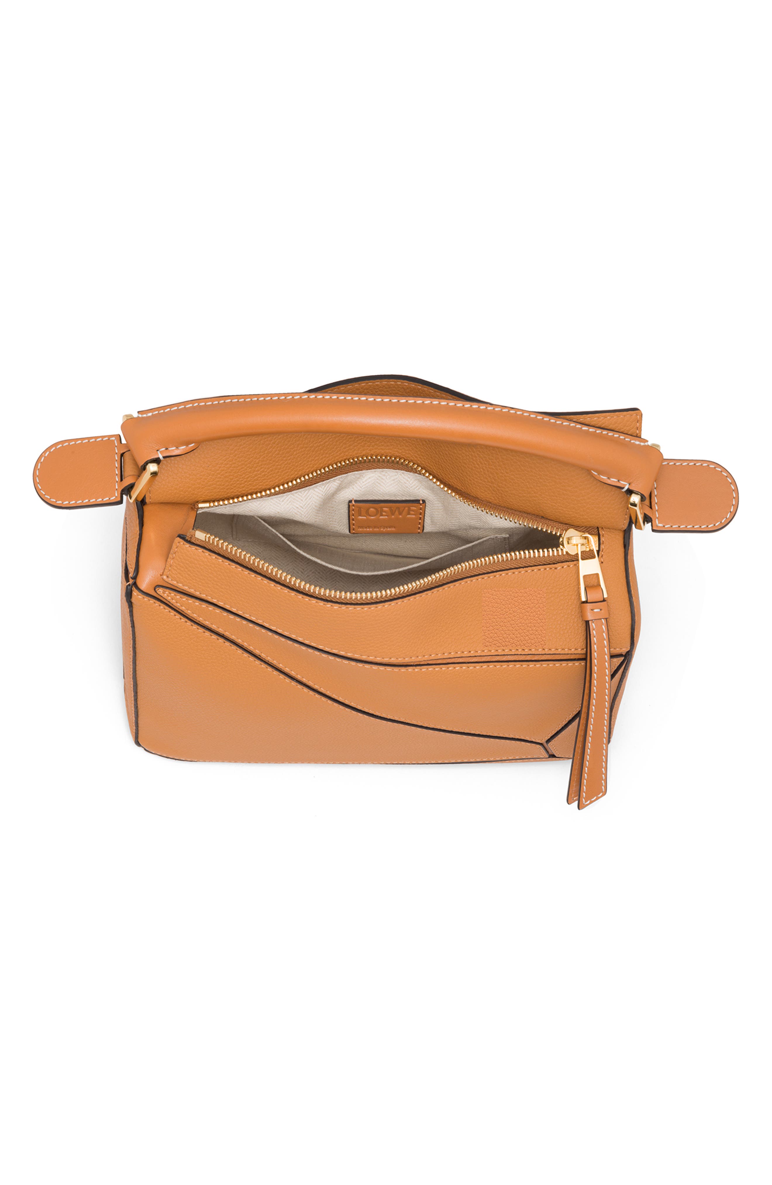 Loewe Small Puzzle Leather Shoulder Bag, Alternate, color, 