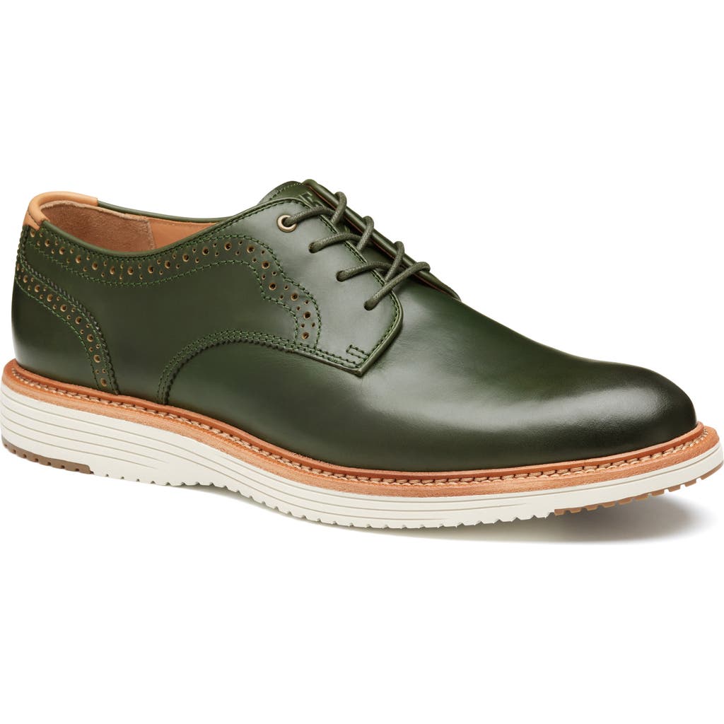 Johnston & Murphy Upton 175th Plain Toe Derby In Green