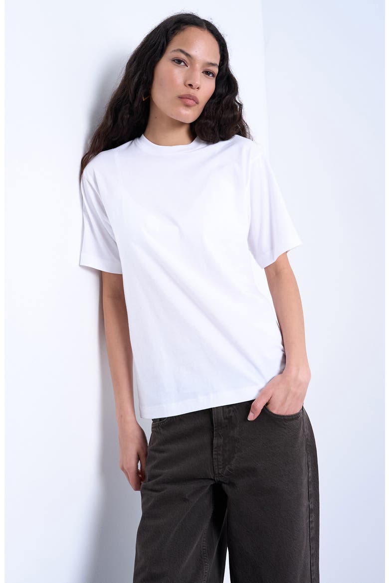 Classic Cotton T-Shirt, Main, color, WHITE