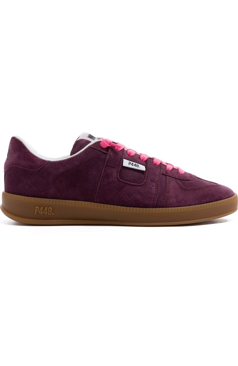 P448 Monza Kaleidoscope Sneaker, Alternate, color, Burgundy/Blue