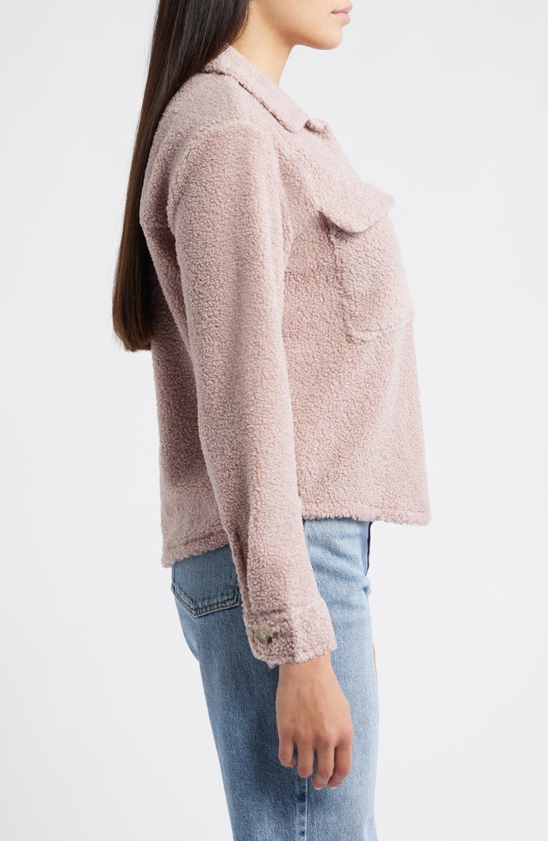 beachlunchlounge Tanner Fleece Shirt, Alternate, color, 