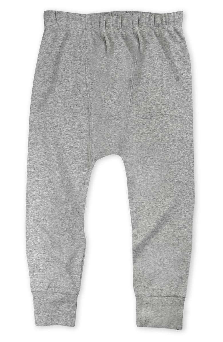 BUTTERBLU Kids' Jordan Assorted 4-Pack Organic Cotton Joggers, Alternate, color, Stone