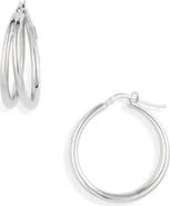 Roberto Coin Oro Classic Hoop Earrings