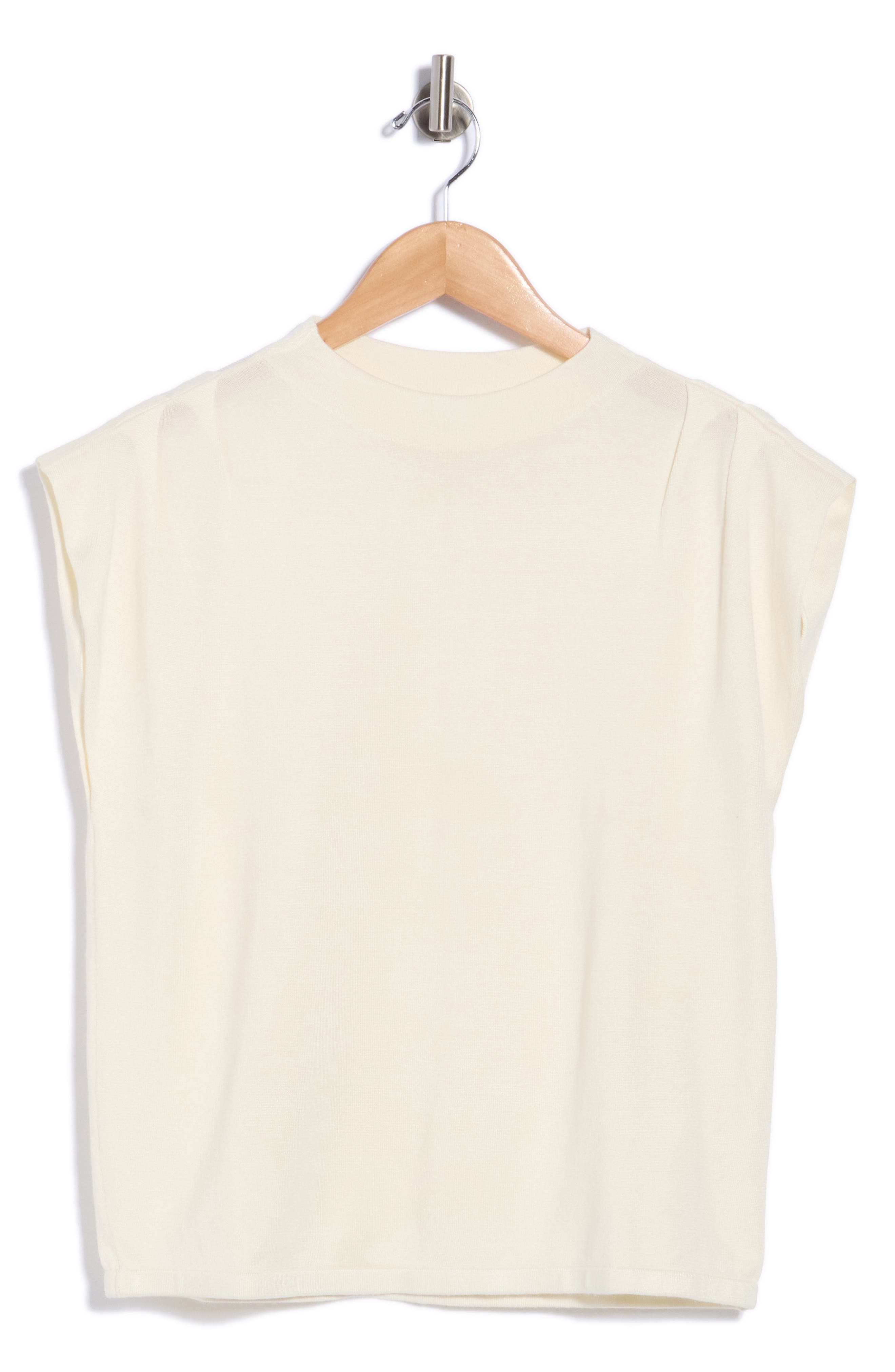Pintuck Shell Sweater