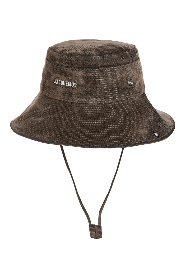 Le Bob de-Nîmes Cotton Bucket Hat, Main, color, KHAKI 560