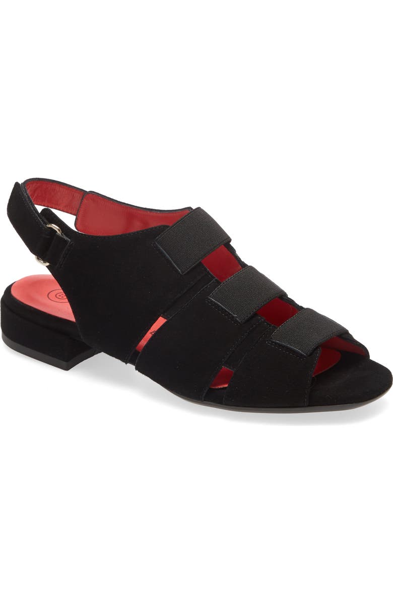Pas de Rouge Fleur Sandal, Main, color,