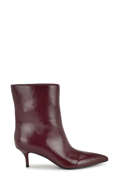 Nine West Charma Bootie In Red