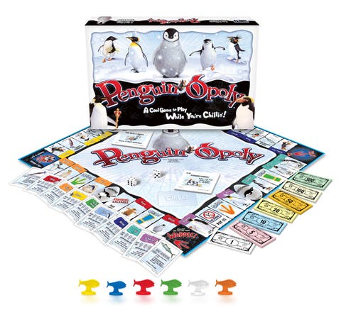 Penguinopoly Monopoly Board Game