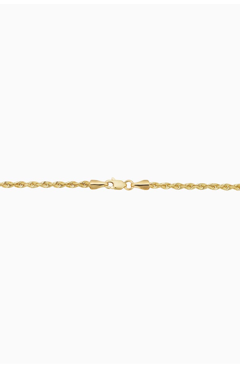 Oradina 10K Gold Roman Rope Statement Necklace, Alternate, color, Yellow Gold