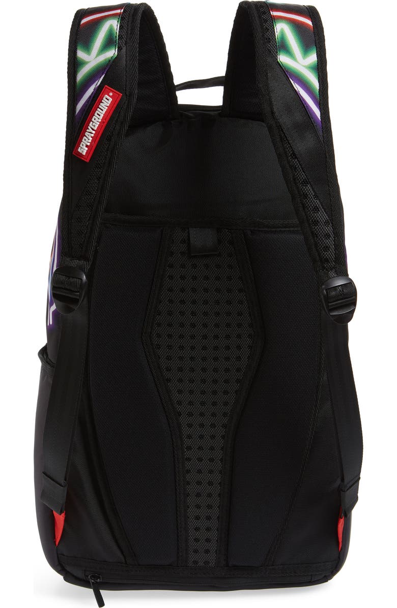 Sprayground Neon Shark Backpack, Alternate, color,