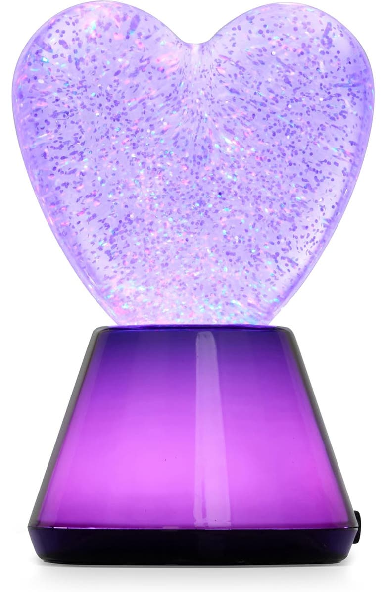 TREND TECH Glitter Heart Bluetooth Speaker, Alternate, color, NO COLOR