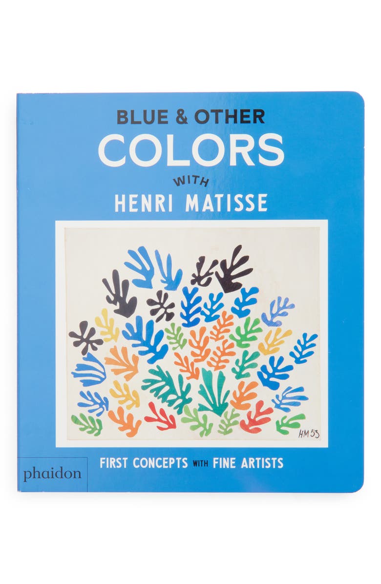 Phaidon Press 'Blue & Other Colors: with Henri Matisse' Board Book, Main, color, Blue
