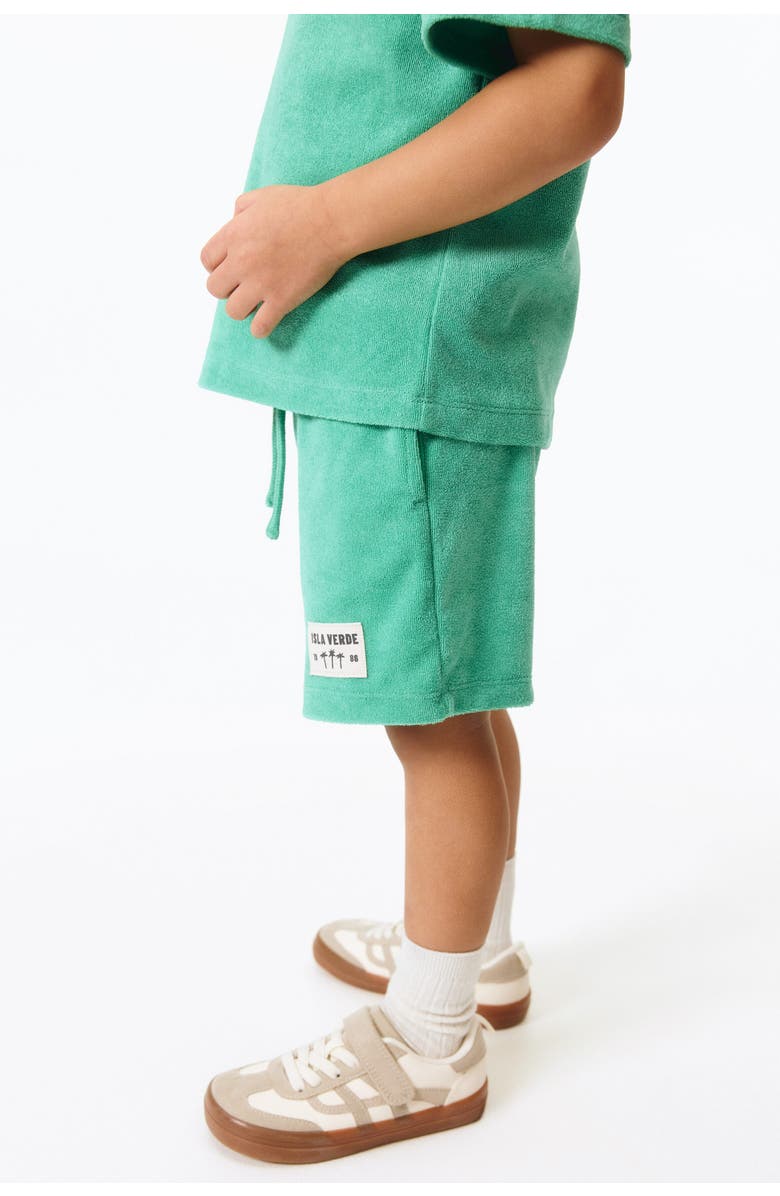 H&M 2-piece Velour Set, Alternate, color, Bright Green