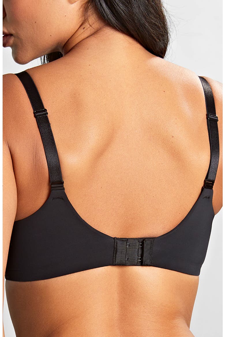 365 Underwire Smooth & Seamless T-Shirt Bra, Alternate, color, BLACK