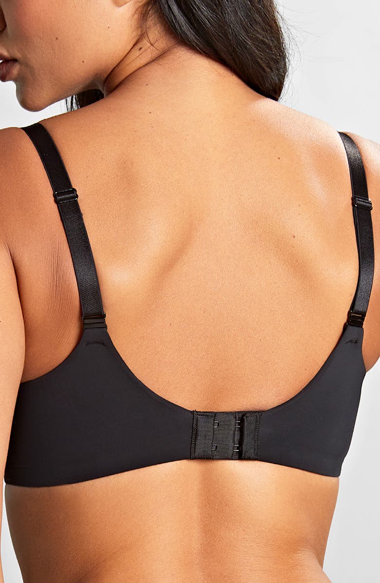 Panache 365 Underwire Smooth & Seamless T-Shirt Bra, Alternate, color, Black