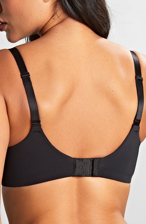 Shop Panache 365 Underwire Smooth & Seamless T-shirt Bra In Black