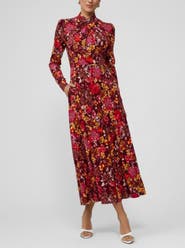 RACHEL Rachel Roy Harland Long Sleeve Halter Maxi Dress