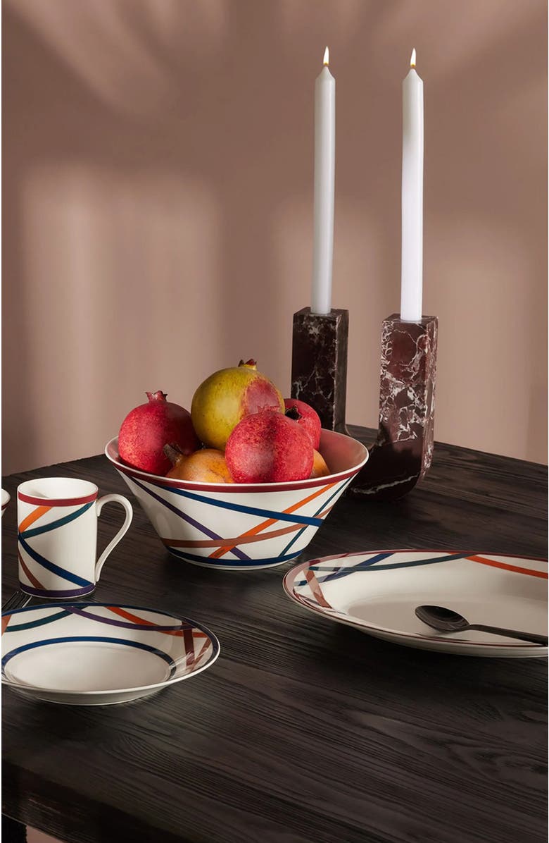 Missoni Home Tableware Oval Dish NASTRI  Multicolor diam. 14", Alternate, color, Multicolor