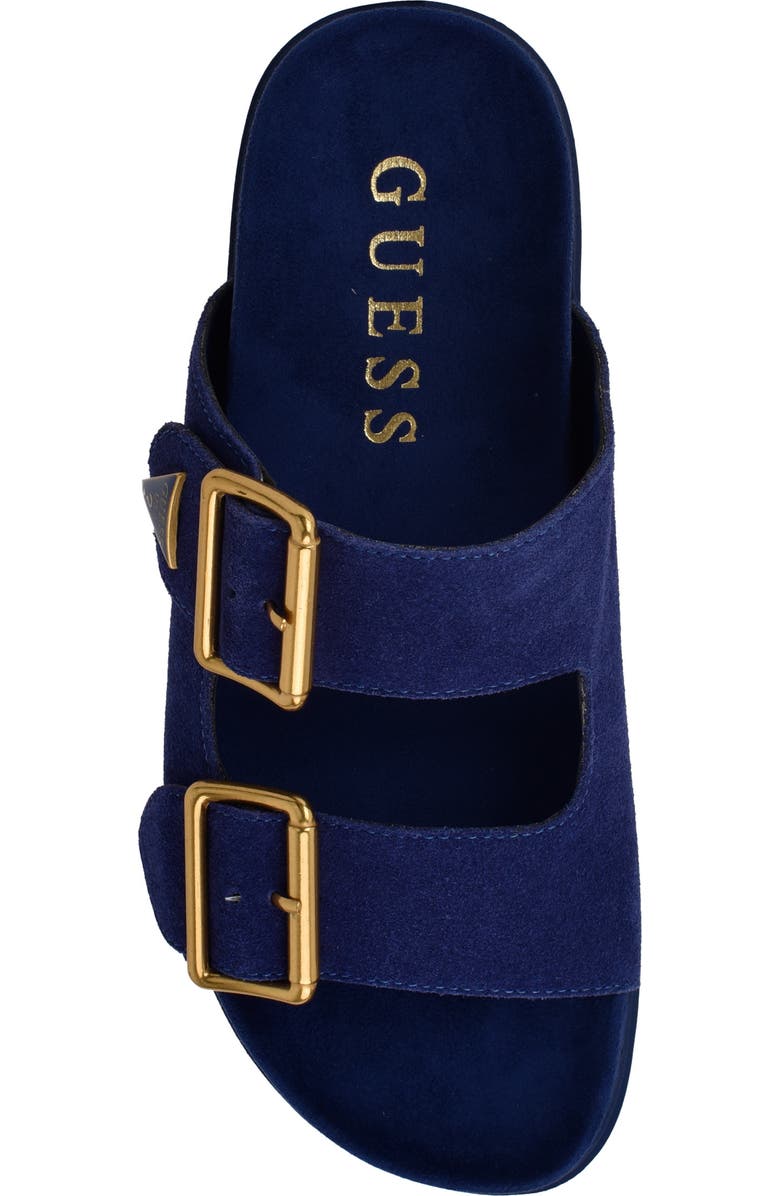 GUESS Fasten Sandal, Alternate, color, Medium Blue 420