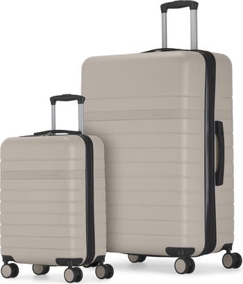 Lisbon 2 Piece Hardside Luggage Set with Expansion