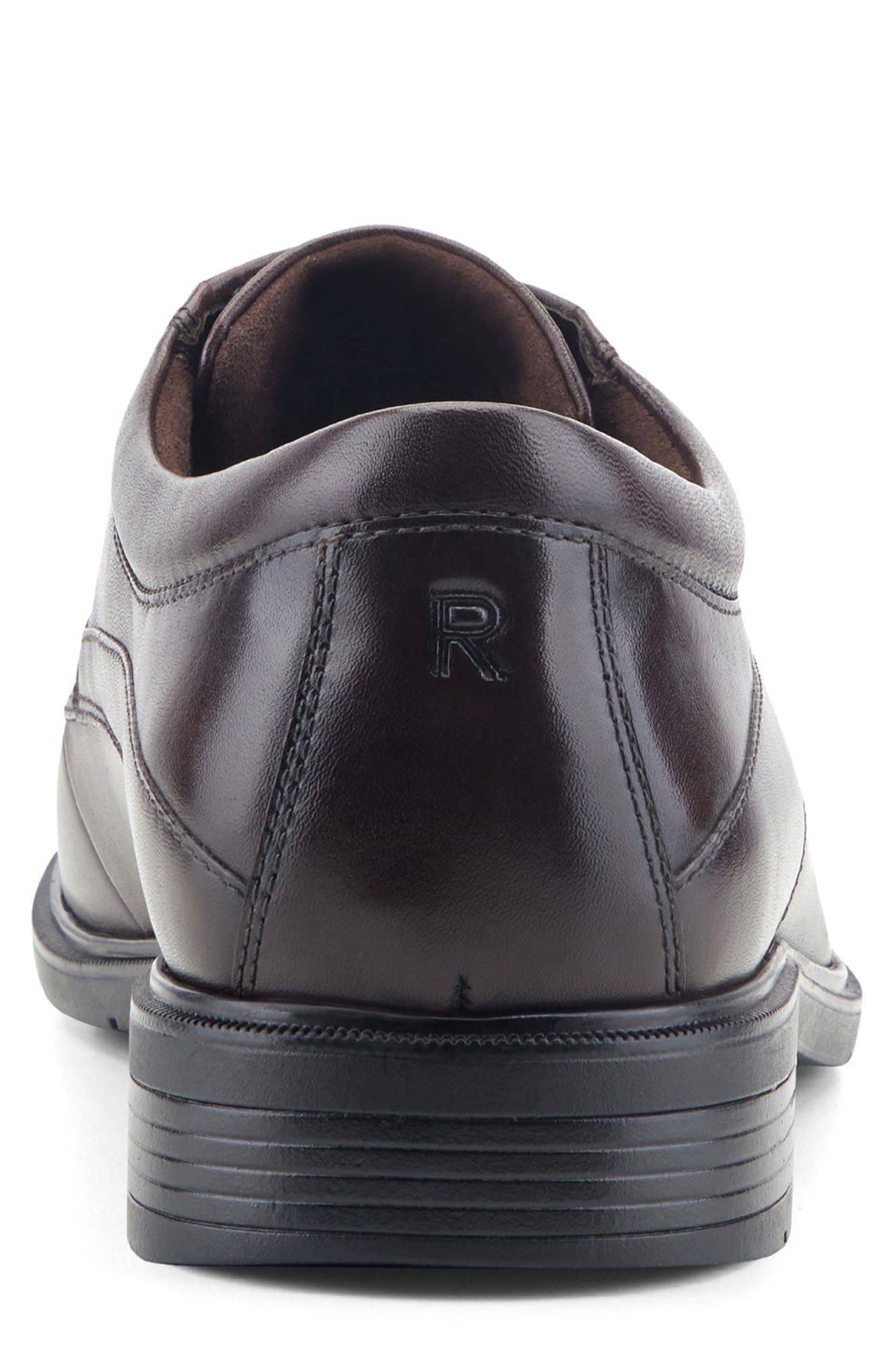Otto Waterproof Derby, Alternate, color, DARK BROWN LEATHER