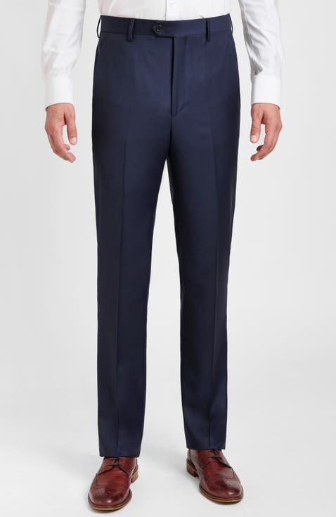 Roma2 Super 130's Bi-Stretch Wool Trousers