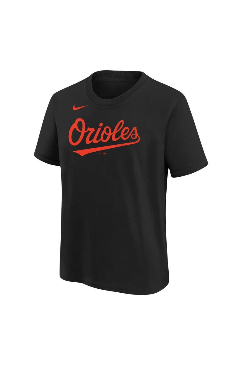 Nike Youth Nike Jorge Mateo Black Baltimore Orioles Player Name & Number T-Shirt, Alternate, color, 