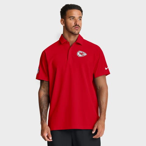 Men's Nike Red Kansas City Chiefs Sideline City Pride Woven Performance Polo