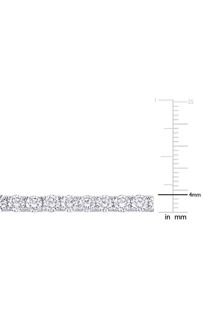 Julianna B. Moissanite Tennis Bracelet, Alternate, color, Sterling Silver