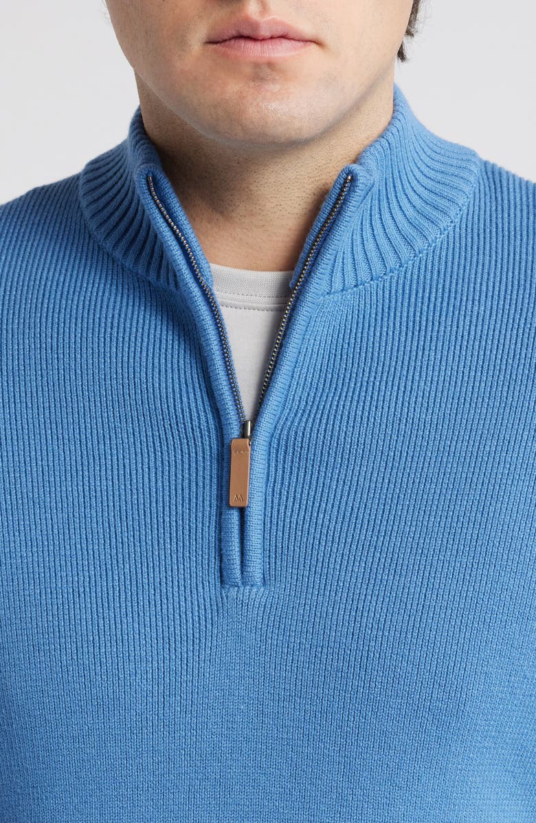 Mizzen+Main Hillcrest Quarter Zip Pullover Sweater, Alternate, color, 