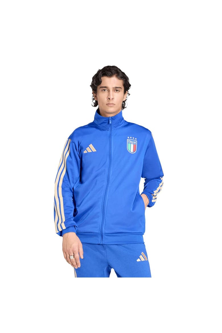 Men's adidas  Blue Italy National Team  Home Alphaskin Full-Zip Track Top, Main, color, Blue