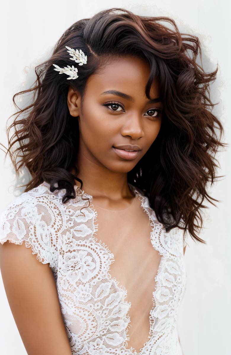 Brides & Hairpins Romee 2-Pack Hair Clips, Alternate, color,