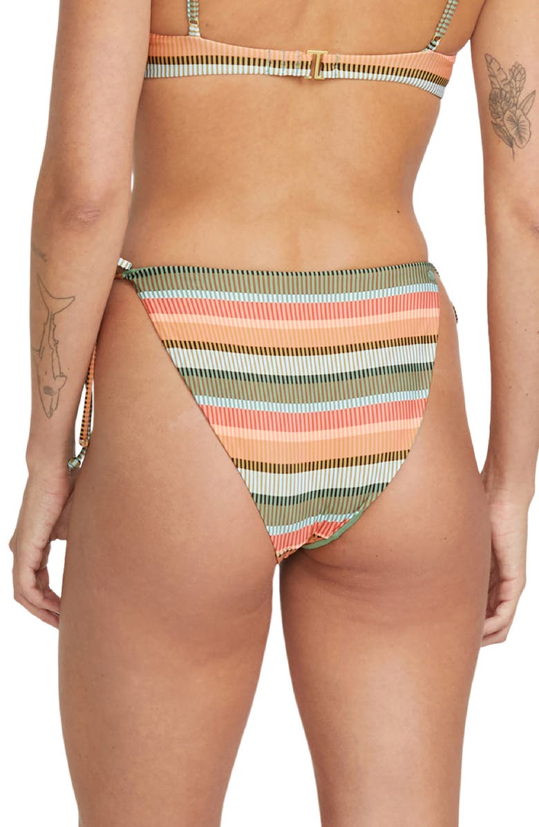 Volcom Sol Song Side Tie Bikini Bottoms, Alternate, color,