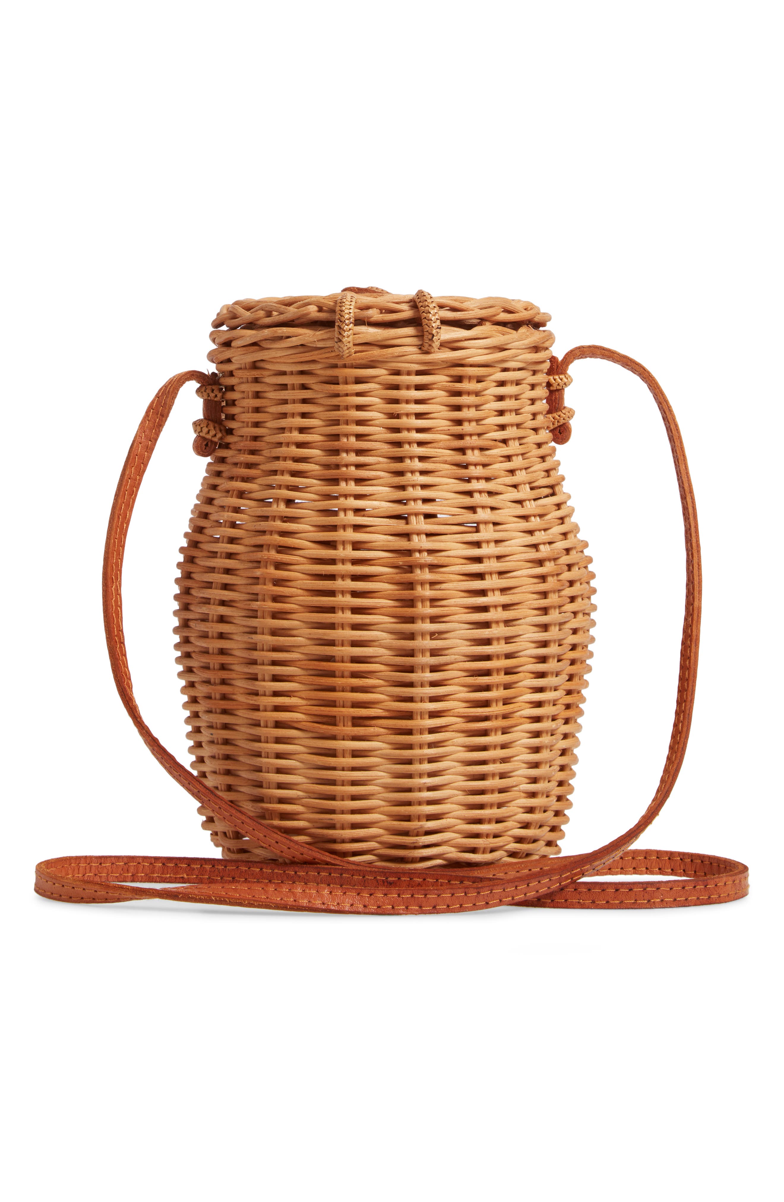 Street Level Straw Crossbody Bag, Alternate, color, 