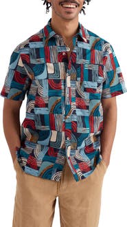 Seasalt Cornwall Godrev Print Organic Cotton Shirt