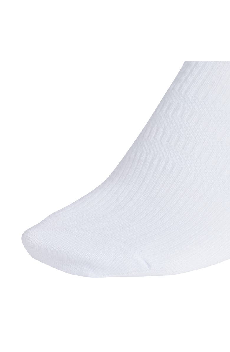 adidas Superlite 3.0 6-Pack Socks, Alternate, color, White/ Court Green/ Pink